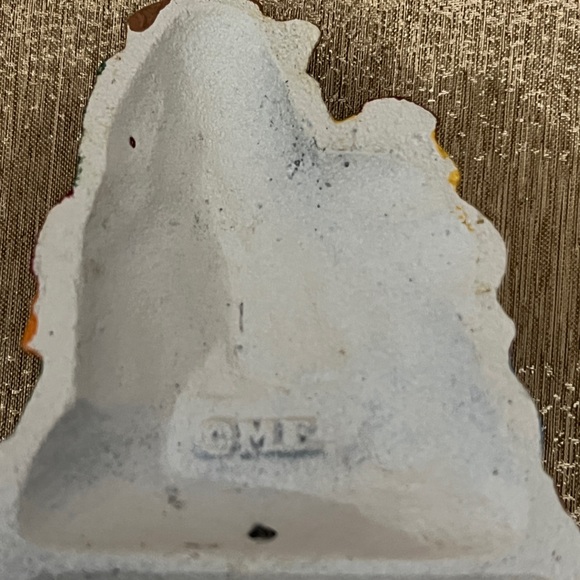 Mary Engelbreit cast iron Snowman Christmas stocking hanger NEW - Picture 5 of 5